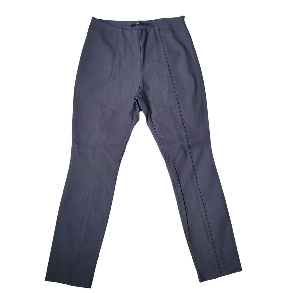 Jarbo Charcoal Gray Seam Straight Leg Pant in Technical Stretch sz 36/6